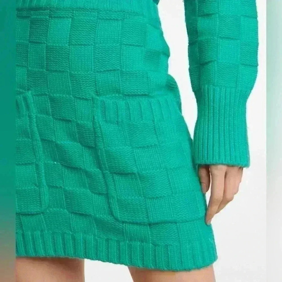 STAUD Matching Set Dunes Checkered Mini Skirt Sweater Vest Sleeveless Top M $390 - Picture 4 of 13